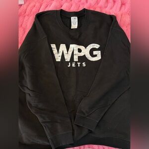 Winnipeg Jets Line Change Black Sweatshirt